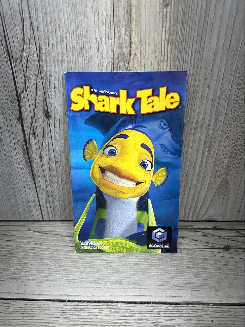 Shark Tale GameCube Instruction Booklet 2004 Video Game Manual